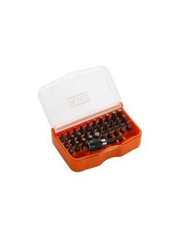 Juego de puntas 1/4" + Adaptador, 31 piezas - Alyco Orange Ref. 170490