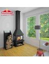 Chimenea De Leña BRONPI Huesca Frontal Doble | Hogar Cahersa