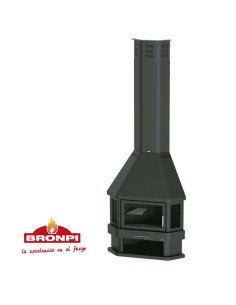 Chimenea De Leña Para Rincon BRONPI Lorca BR | Hogar Cahersa 2