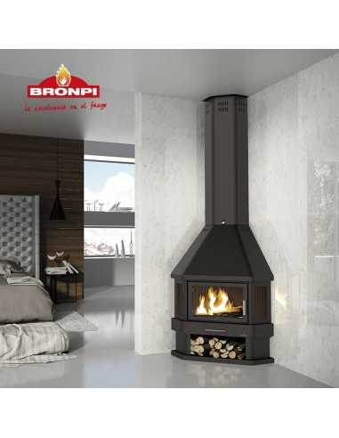 Chimenea De Leña Para Rincon BRONPI Lorca BR | Hogar Cahersa