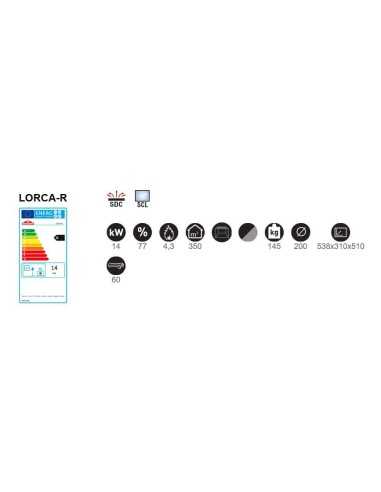 Chimenea De Leña Para Rincon BRONPI Lorca BR | Hogar Cahersa