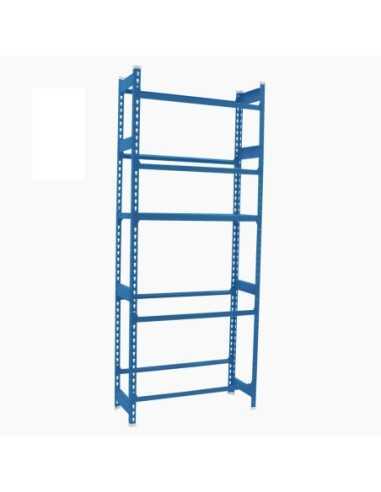 Estantería SIMONBOTTLE shelf 4-1 - 2000x800x300 azul/azul | Estantería para botellas SimonRack sin tornillos