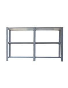 Estantería SIMONRACK Pack officlick 3/400 wood i+a gris/blanco | Estantería metálica SimonRack para cargas de 300 kg