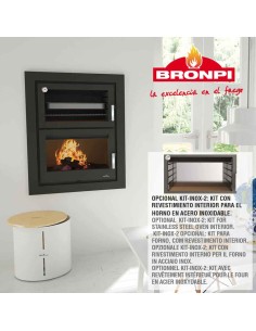Horno Metálico BRONPI Murano-e Para Empotrar | Hogar Cahersa