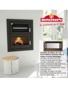 Horno Metálico BRONPI Murano-e Para Empotrar | Hogar Cahersa