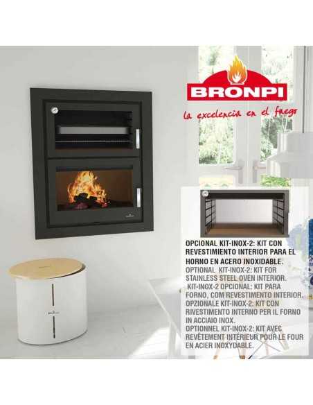 Horno Metálico BRONPI Murano-e Para Empotrar | Hogar Cahersa