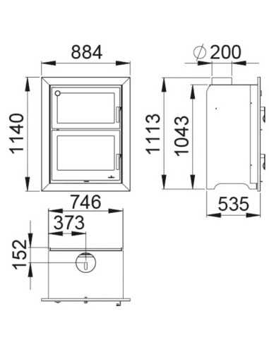 Horno Metálico BRONPI Murano-e Para Empotrar | Hogar Cahersa