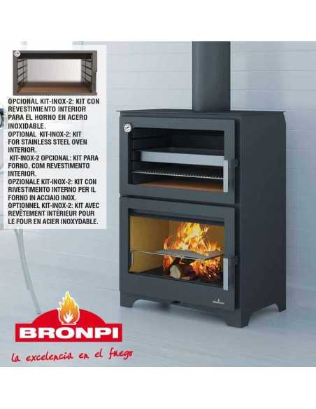 Horno Metálico BRONPI Murano Cristal Limpio | Hogar Cahersa