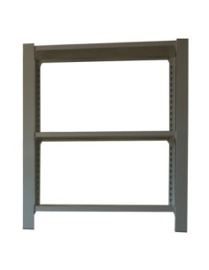 Estantería SIMONOFFICE OFFICLICK 3/300 metal i.m. Gris/gris | Estantería metálica OFFICLICK sin tornillos para oficina