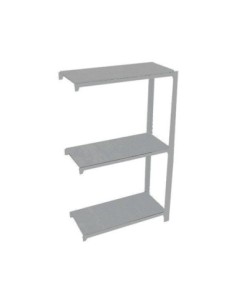 Estantería SIMONOFFICE OFFICLICK 3/400 metal a.m. Gris/gris | Estantería metálica OFFICLICK sin tornillos para oficina