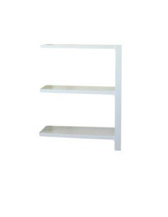 Estantería SIMONRACK Officlick 3/300 wood a.m. Blanco/blanco | Estantería metálica SimonRack para cargas de 300 kg