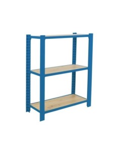 Estantería SIMONRACK Officlick 3/300 wood i.m. Azul/roble nodi