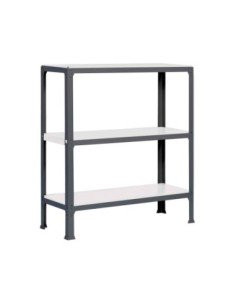 Estantería SIMONRACK Officlick 3/400 wood a.m. Antracita/blanco