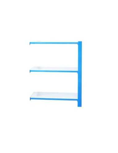 Estantería SIMONRACK Officlick 3/400 wood a.m. Azul/blanco | Estantería metálica SimonRack para cargas de 300 kg