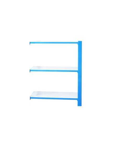 Estantería SIMONRACK Officlick 3/400 wood a.m. Azul/blanco | Estantería metálica SimonRack para cargas de 300 kg