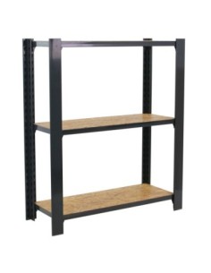 Estantería SIMONRACK Officlick 3/400 wood i.m. Antracita/osb