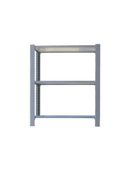 Estantería SIMONRACK Officlick 3/400 wood i.m. Gris/blanco | Estantería metálica SimonRack para cargas de 300 kg