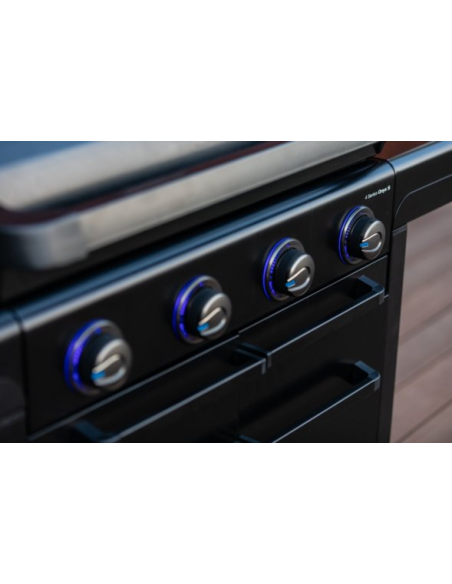 Barbacoa Gas CAMPINGAZ 4 Series Onyx S | 4 Quemadores Inox + Plancha