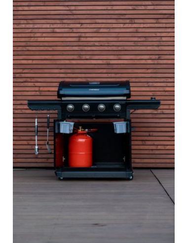 Barbacoa Gas CAMPINGAZ 4 Series Onyx S | 4 Quemadores Inox + Plancha