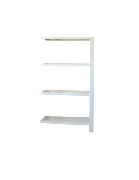 Estantería SIMONRACK Officlick 4/300 wood a.m. Blanco/blanco | Estantería metálica SimonRack para cargas de 300 kg
