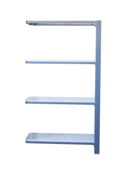 Estantería SIMONRACK Officlick 4/300 wood a.m. Gris/blanco | Estantería metálica SimonRack para cargas de 300 kg