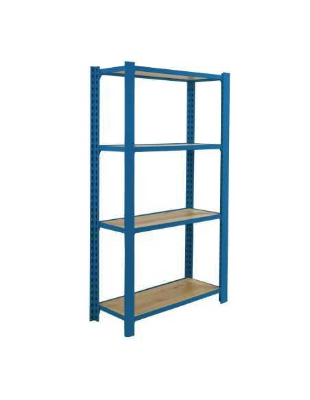 Estantería SIMONRACK Officlick 4/300 wood i.m. Azul/roble nodi