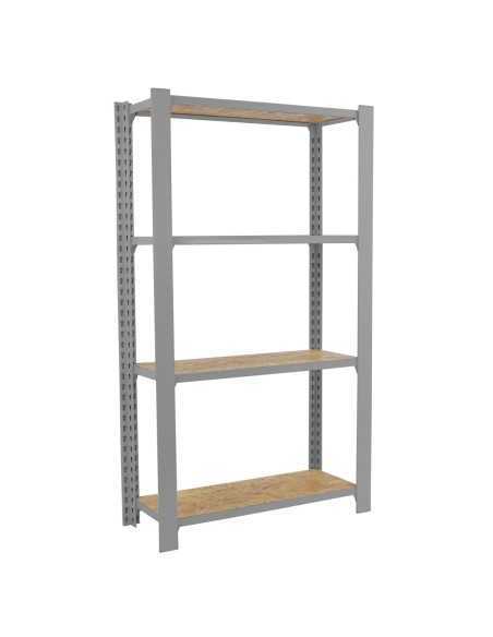 Estantería SIMONRACK Officlick 4/300 wood i.m. Gris/osb