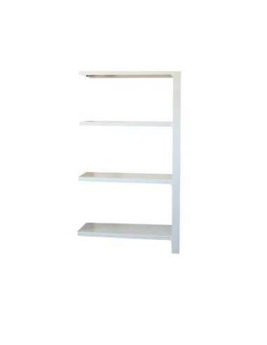 Estantería SIMONRACK Officlick 4/400 wood a.m. Blanco/blanco | Estantería metálica SimonRack para cargas de 300 kg
