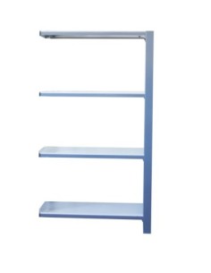 Estantería SIMONRACK Officlick 4/400 wood a.m. Gris/blanco | Estantería metálica SimonRack para cargas de 300 kg