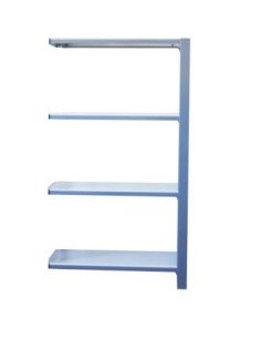 Estantería SIMONRACK Officlick 4/400 wood a.m. Gris/blanco | Estantería metálica SimonRack para cargas de 300 kg