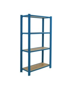 Estantería SIMONRACK Officlick 4/400 wood i.m. Azul/roble nodi