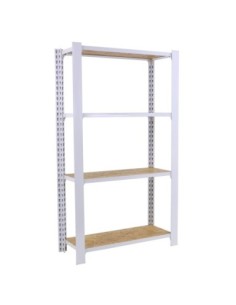 Estantería SIMONRACK Officlick 4/400 wood i.m. Blanco/osb