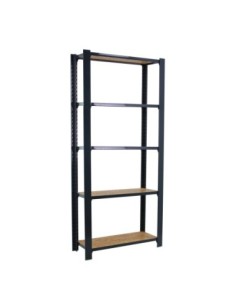 Estantería SIMONRACK Officlick 5/300 wood i.m. Antracita/osb