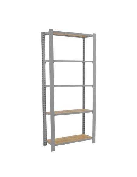 Estantería SIMONRACK Officlick 5/300 wood i.m. Gris/osb