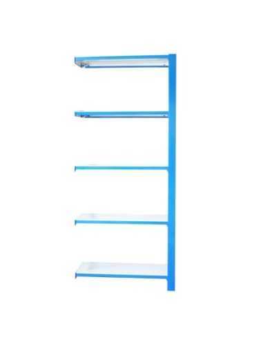 Estantería SIMONRACK Officlick 5/400 wood a.m. Azul/blanco | Estantería metálica SimonRack para cargas de 300 kg