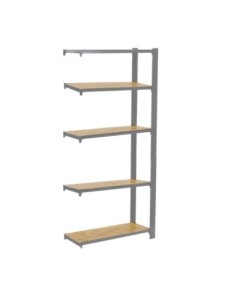 Estantería SIMONRACK Officlick 5/400 wood a.m. Gris/osb