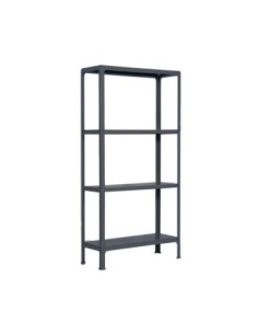 Estantería SIMONRACK Simonhome click mini 4/300 antracita/antracita | Estantería metálica SimonRack para cargas de 300 kg