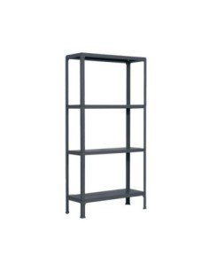Estantería SIMONRACK Simonhome click mini 4/300 antracita/antracita | Estantería metálica SimonRack para cargas de 300 kg