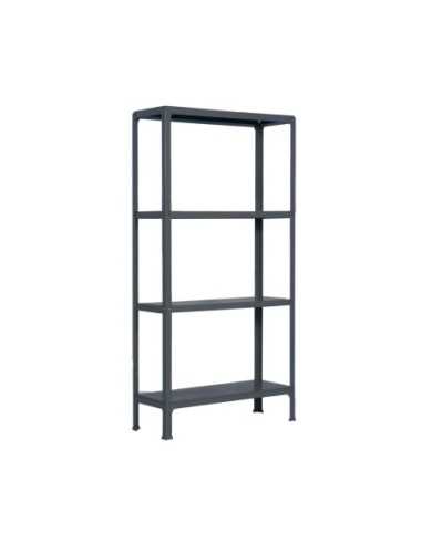 Estantería SIMONRACK Simonhome click mini 4/300 antracita/antracita | Estantería metálica SimonRack para cargas de 300 kg