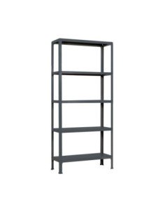 Estantería SIMONRACK Simonhome click mini 5/300 antracita/antracita | Estantería metálica SimonRack para cargas de 300 kg