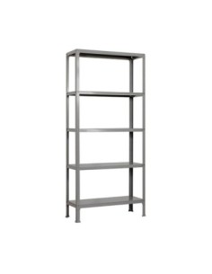 Estantería SIMONRACK Simonhome click mini 5/400 gris/gris | Estantería metálica SimonRack para cargas de 300 kg