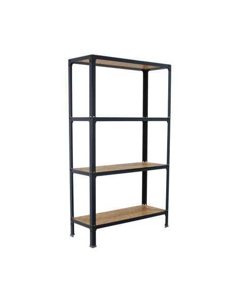 Estantería Simonhome click wood plus 4/400 antracita/osb