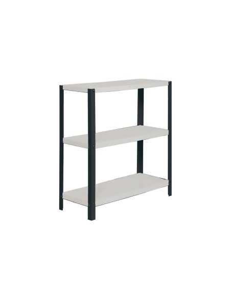 Estantería SIMONRACK Simonhome classic plus 3/300 antracita/blanco | Estantería metálica SimonRack para cargas de 300 kg