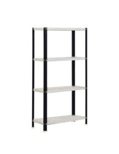 Estantería SIMONRACK Simonhome classic plus 4/300 antracita/galva | Estantería metálica SimonRack para cargas de 300 kg