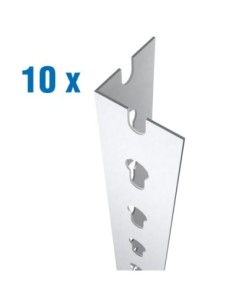 Perfil STALLER SIMONRACK Pack 10 perfil staller p/50 1000 blanco