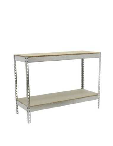 Estantería SIMONRACK Simonforte 1204-2 chipboard 900 galva/madera