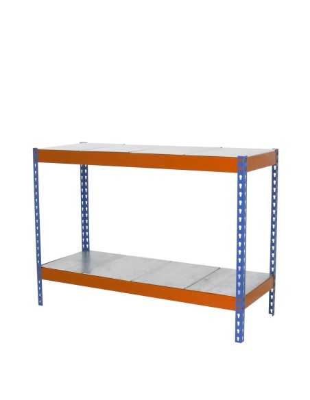 Estantería SIMONRACK Simonforte 1204-2 metal 900 azul/naranja/galva