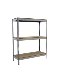 Estantería SIMONRACK Simonforte 1204-3 chipboard 1500 galva/madera