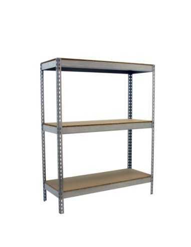 Estantería SIMONRACK Simonforte 1204-3 chipboard 1500 galva/madera