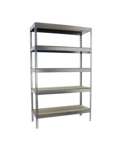 Estantería SIMONRACK Simonforte 1207-5 chipboard 2500 galva/madera